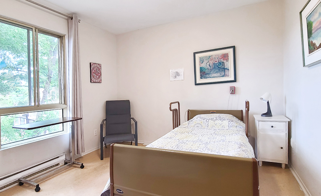 Chambre individuelle CHSLS Villa Belle Rive
